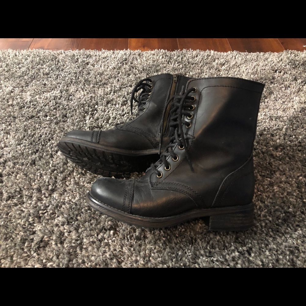 Black Steve Madden Boots